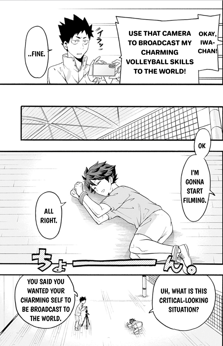 Haikyuu-Bu!! - Vol.2 Chapter 21: (Nobody Wants) Oikawa As A Youtuber