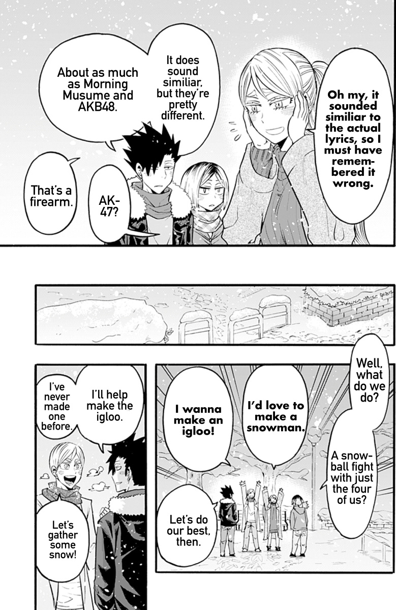 Haikyuu-Bu!! - Vol.2 Chapter 20: The Cats Play In The Snow