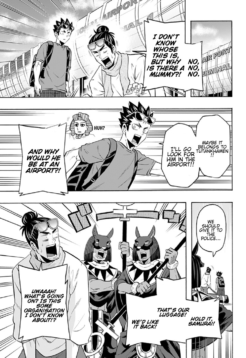 Haikyuu-Bu!! - Chapter 69: Asahi And Nishinoya's Globe Trot