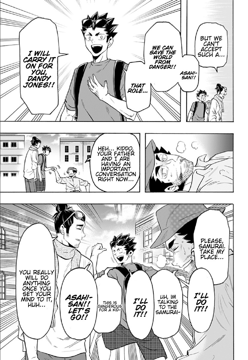 Haikyuu-Bu!! - Chapter 69: Asahi And Nishinoya's Globe Trot