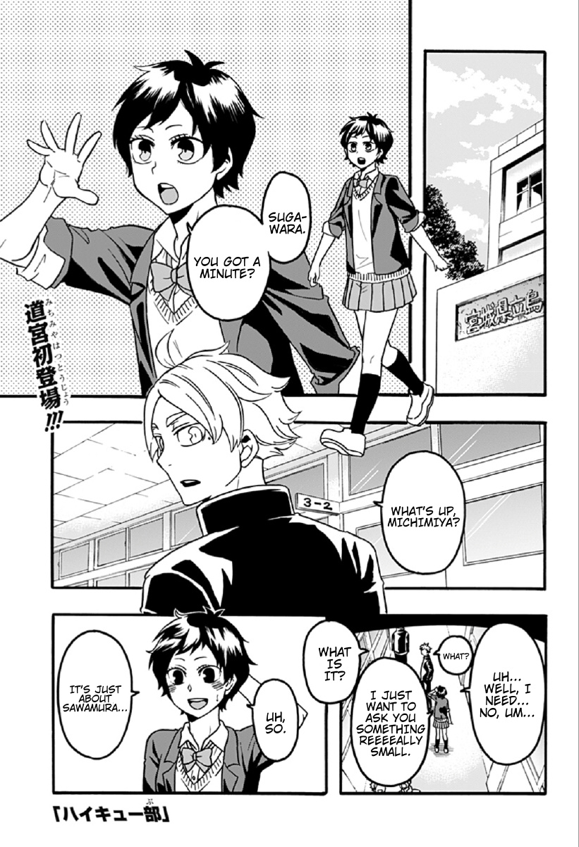 Haikyuu-Bu!! - Vol.4 Chapter 45: Go, Go, Michimiya!