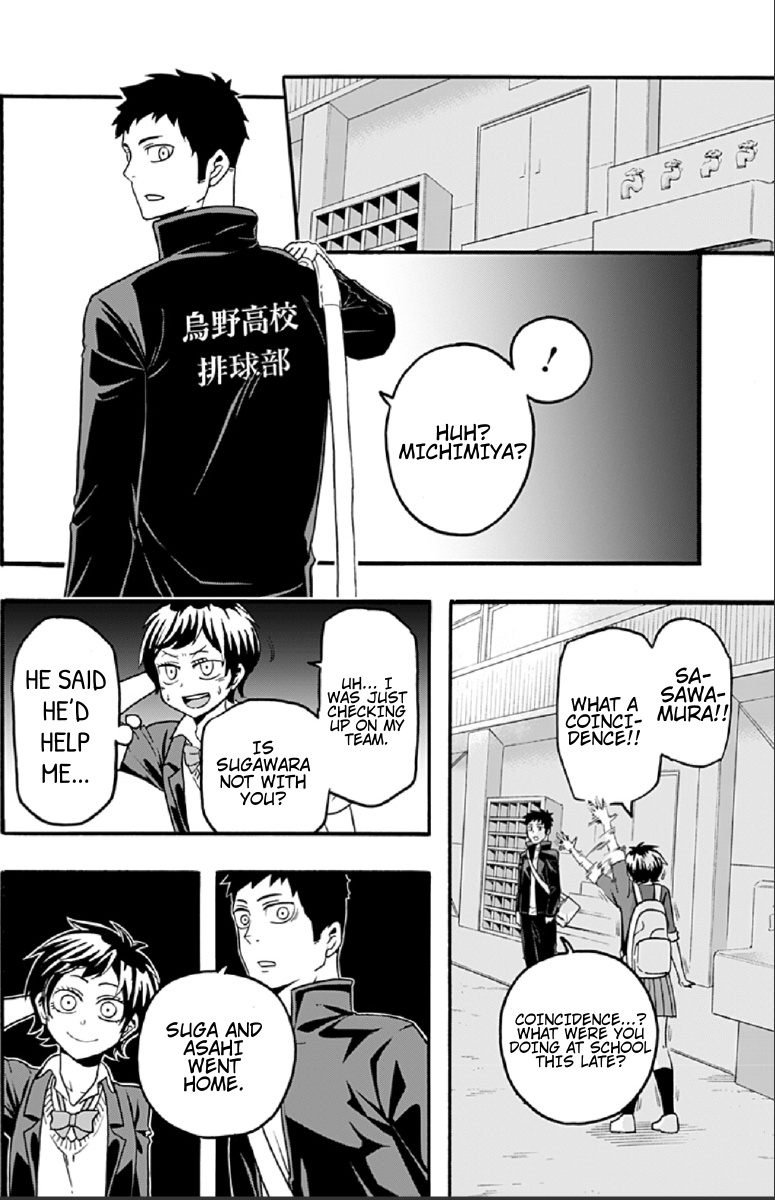 Haikyuu-Bu!! - Vol.4 Chapter 45: Go, Go, Michimiya!