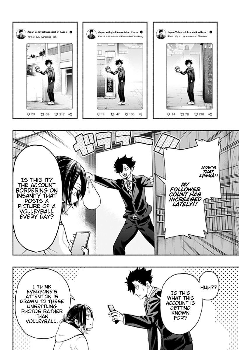 Haikyuu-Bu!! - Chapter 78: Kuroo Tries Social Media