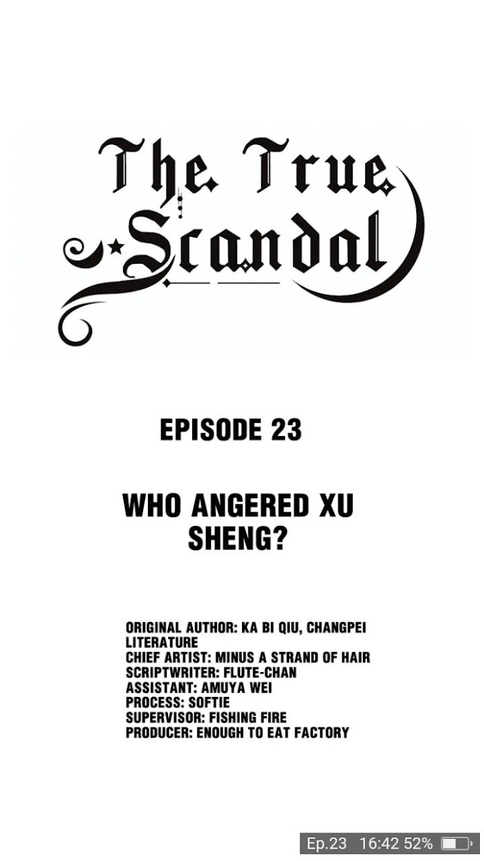 The True Scandal - Chapter 23