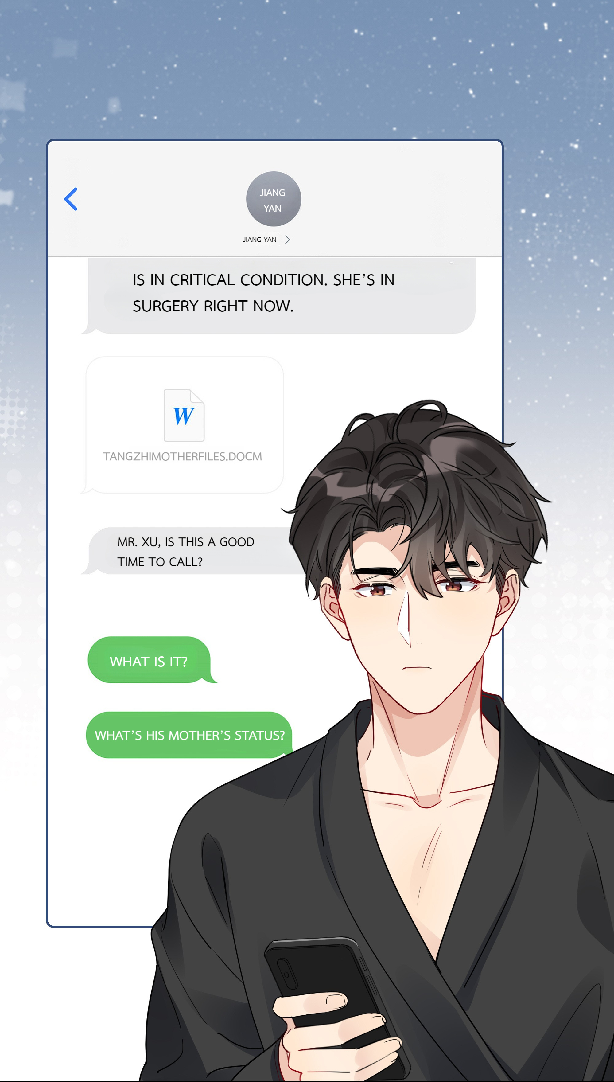 The True Scandal - Chapter 35: Don’t Cry, Tang Zhi…