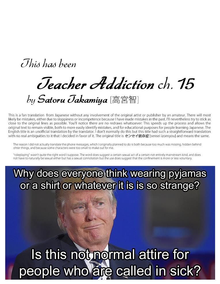 Teacher Addiction - Chapter 15