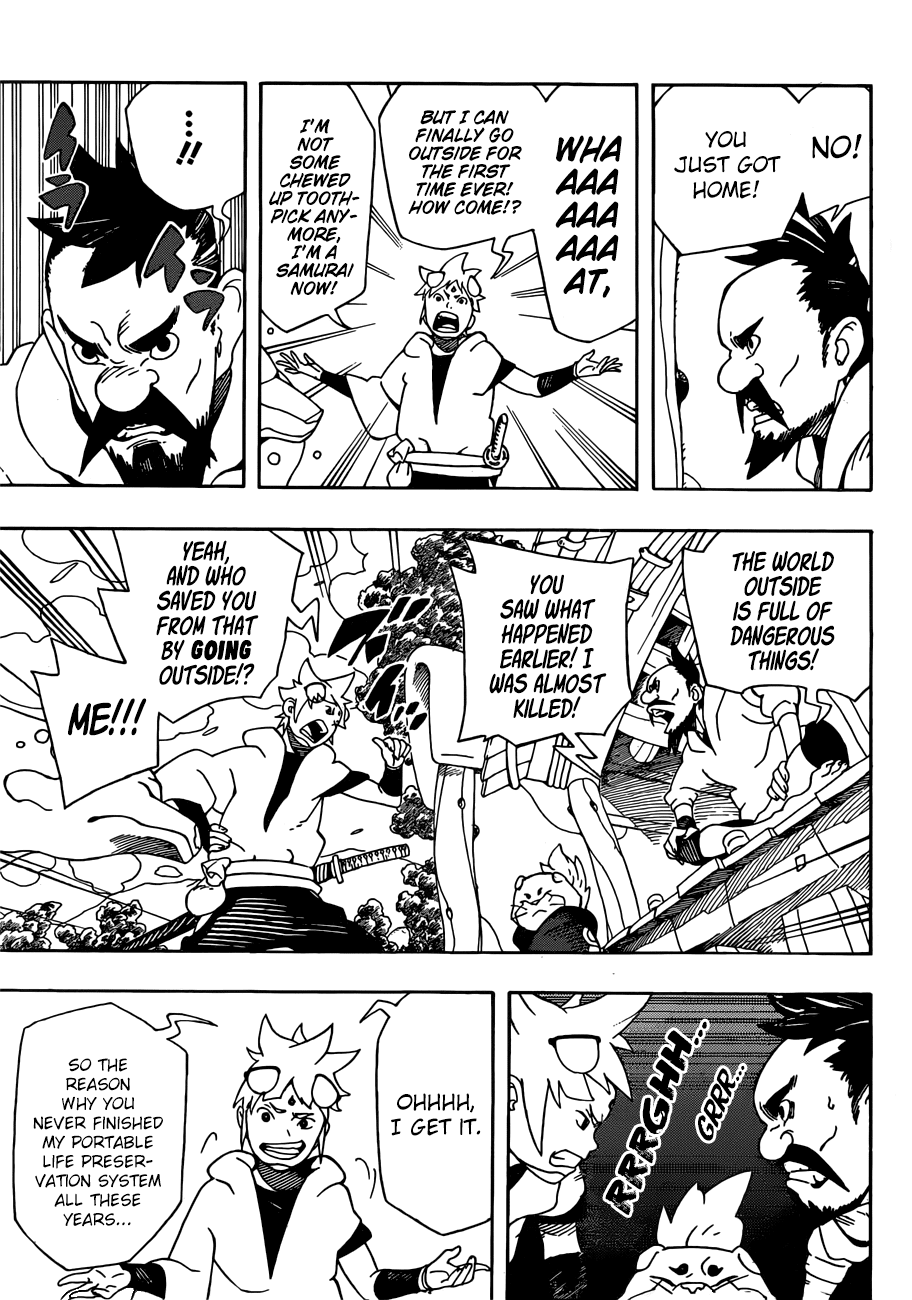 Samurai 8: Hachimaruden - Chapter 4: A Quarrel Between Parent And Child