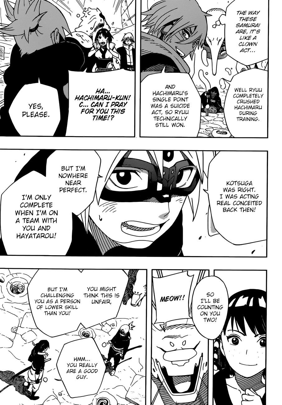 Samurai 8: Hachimaruden - Chapter 24: Hachimaru Vs. Ryuu, Rematch!!