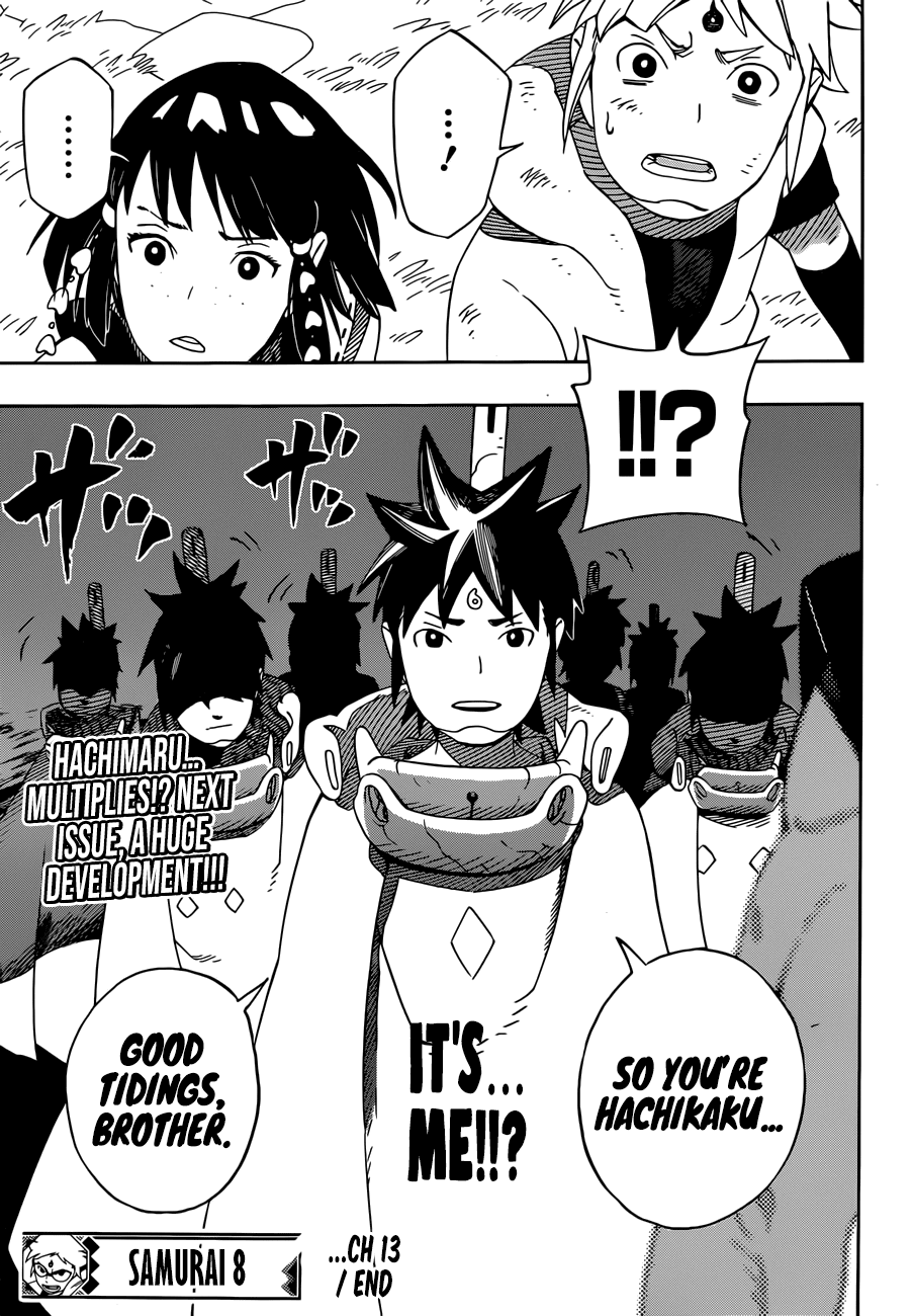 Samurai 8: Hachimaruden - Chapter 13: I Have Witnessed Your Courage