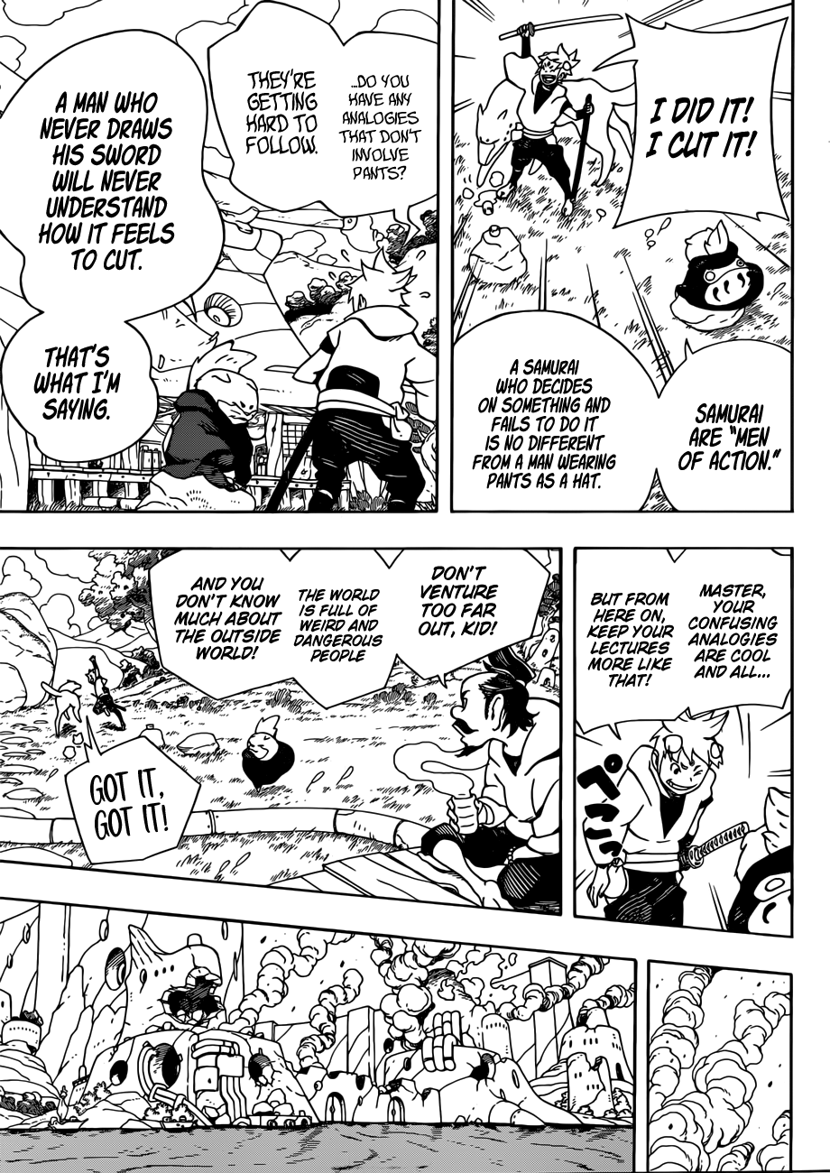 Samurai 8: Hachimaruden - Chapter 2: A Visitor From The Sky