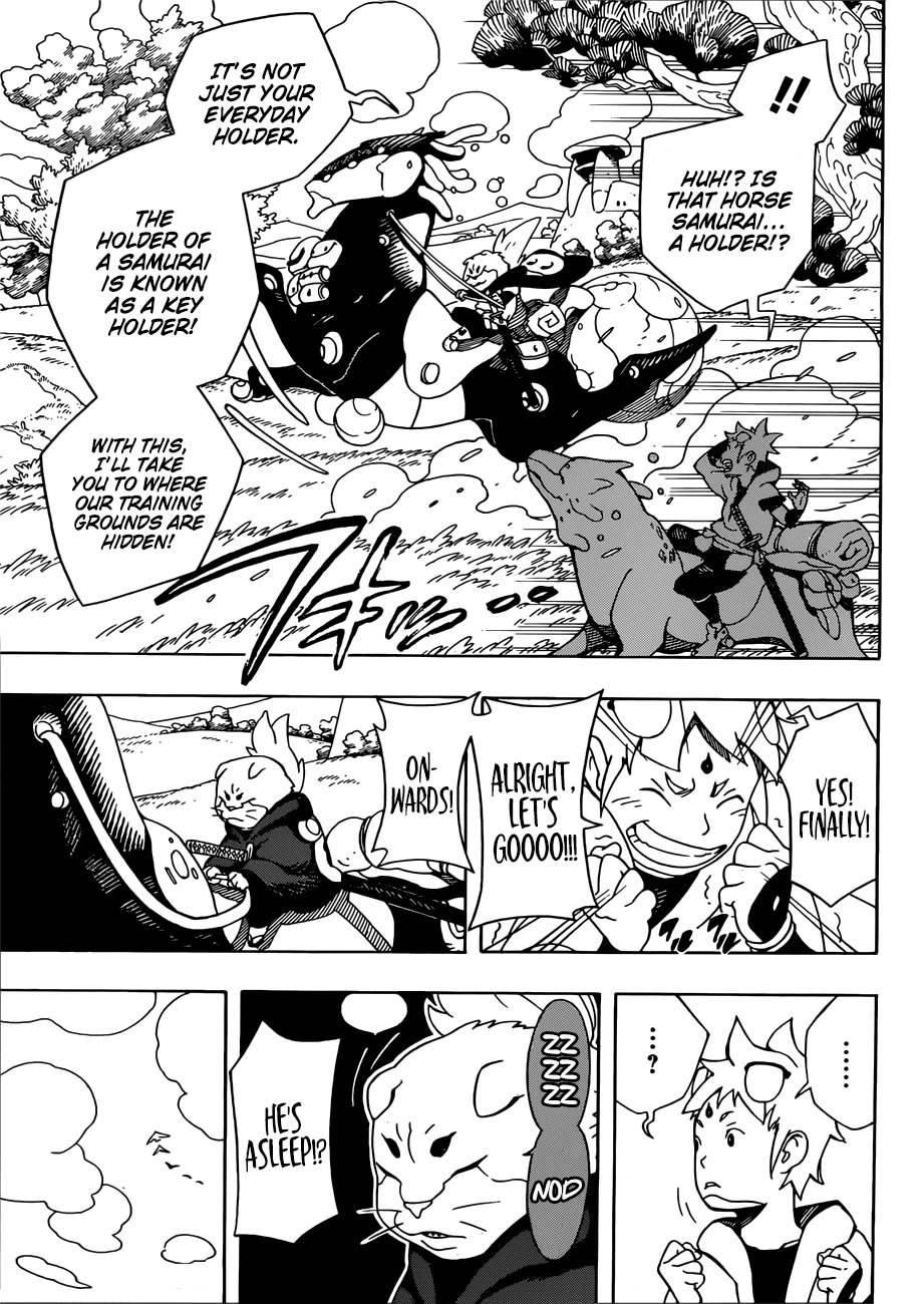 Samurai 8: Hachimaruden - Chapter 5: Departure