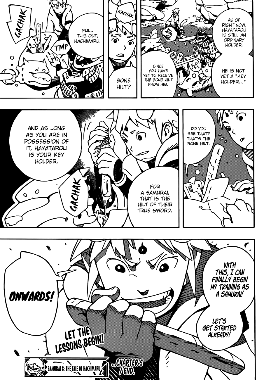 Samurai 8: Hachimaruden - Chapter 5: Departure