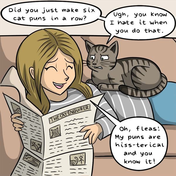 Behind The Gifs - Chapter 20 : Cat Puns - Kat Swenski