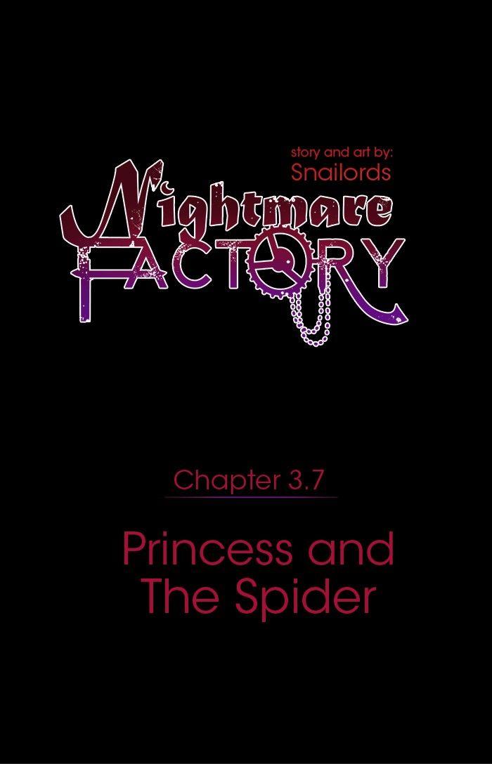 Nightmare Factory - Chapter 3.7 : Princess And The Spider (2)