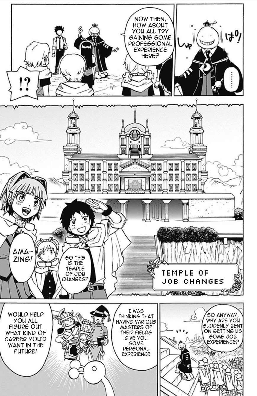 Ansatsu Kyoushitsu Spin-Off Koro-Sense Q! - Chapter 13 : The Temple Of Job Changes