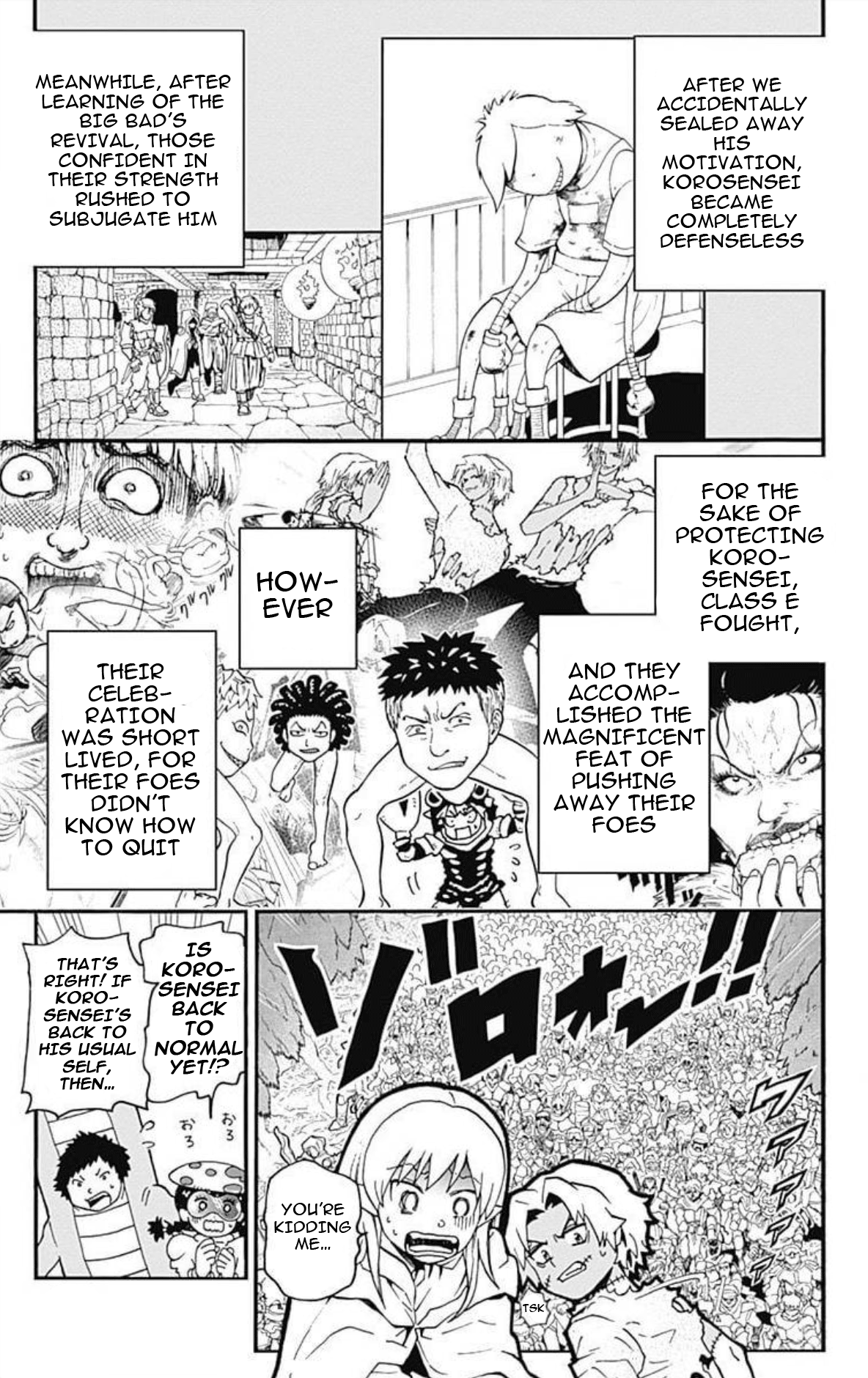 Ansatsu Kyoushitsu Spin-Off Koro-Sense Q! - Chapter 27: Mastermind