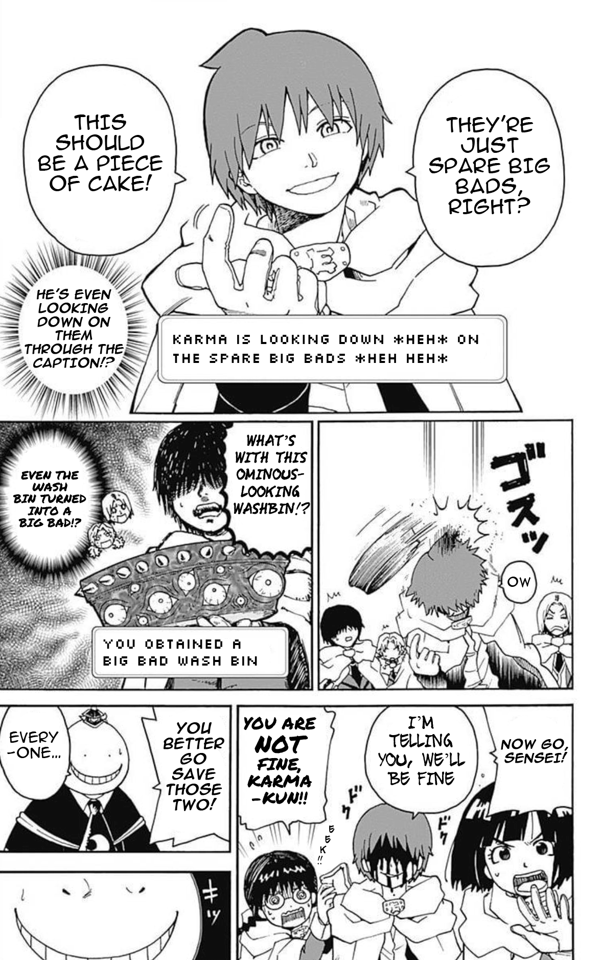 Ansatsu Kyoushitsu Spin-Off Koro-Sense Q! - Chapter 28: A Never-Ending Journey