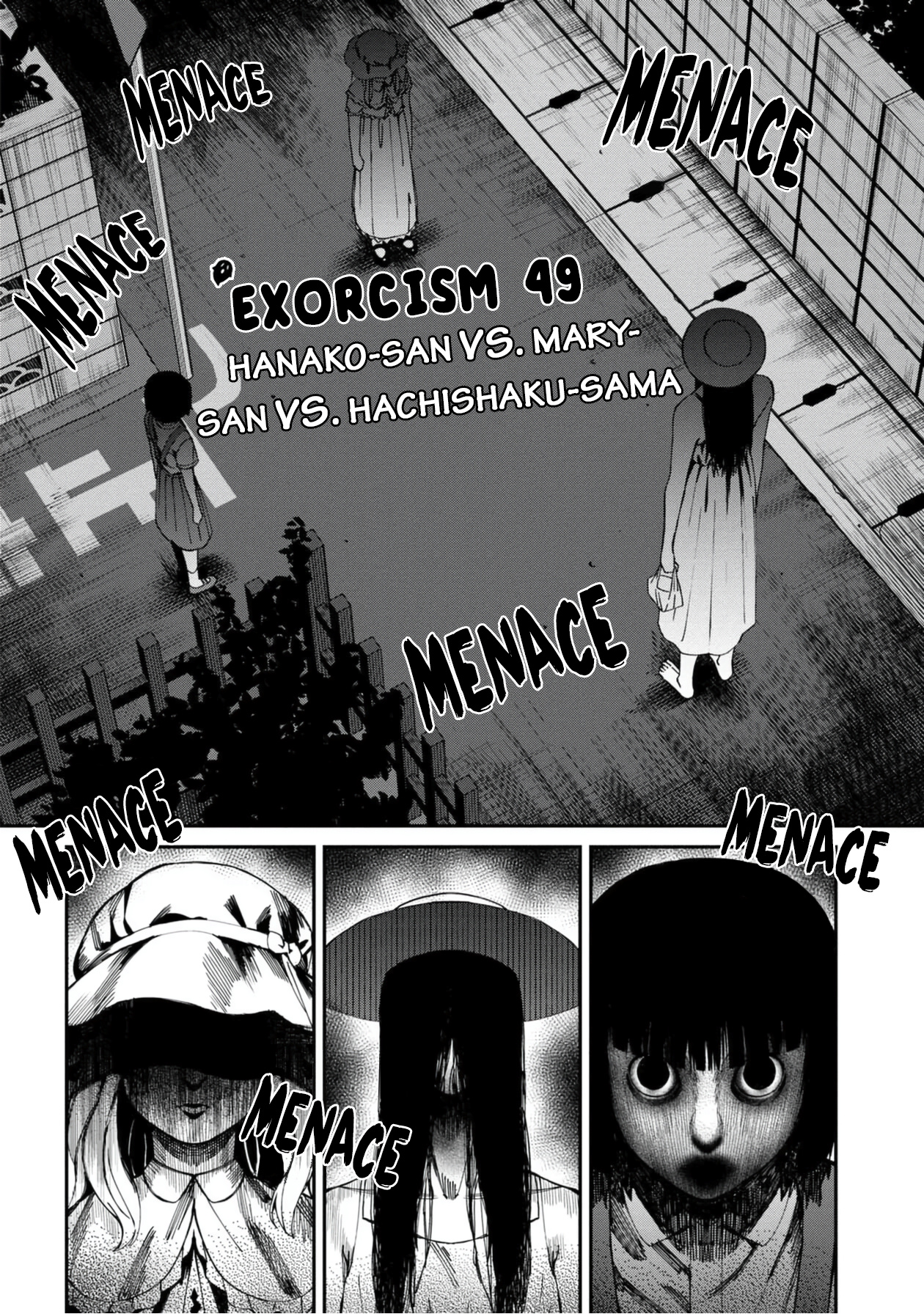 Bad Girl-Exorcist Reina - Vol.5 Chapter 49: Exorcism #49 - Hanako-San Vs. Mary-San Vs. Hachishaku-Sama