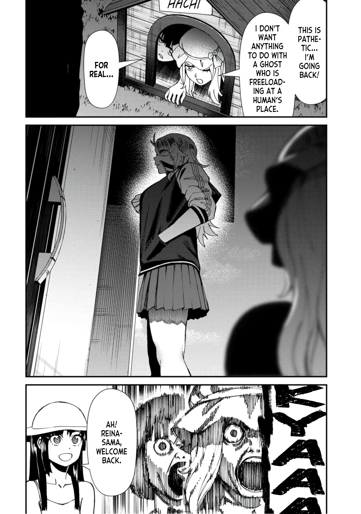 Bad Girl-Exorcist Reina - Vol.5 Chapter 49: Exorcism #49 - Hanako-San Vs. Mary-San Vs. Hachishaku-Sama