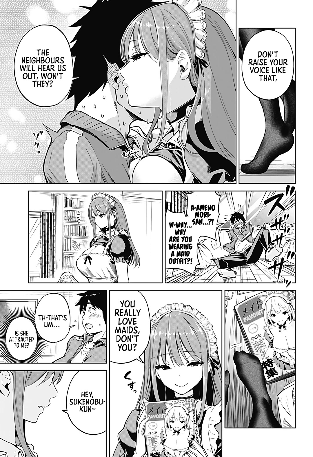 Kurasu Meido - Chapter 1: A Secret Couple Brought Together By Coincidence