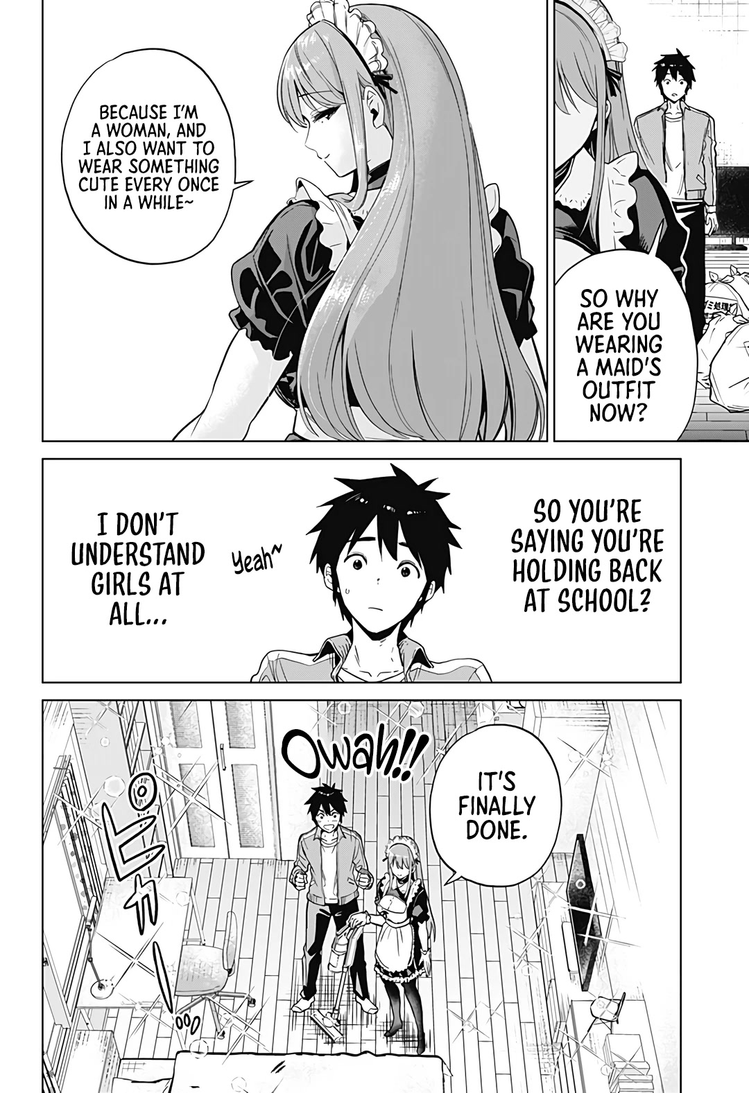 Kurasu Meido - Chapter 1: A Secret Couple Brought Together By Coincidence