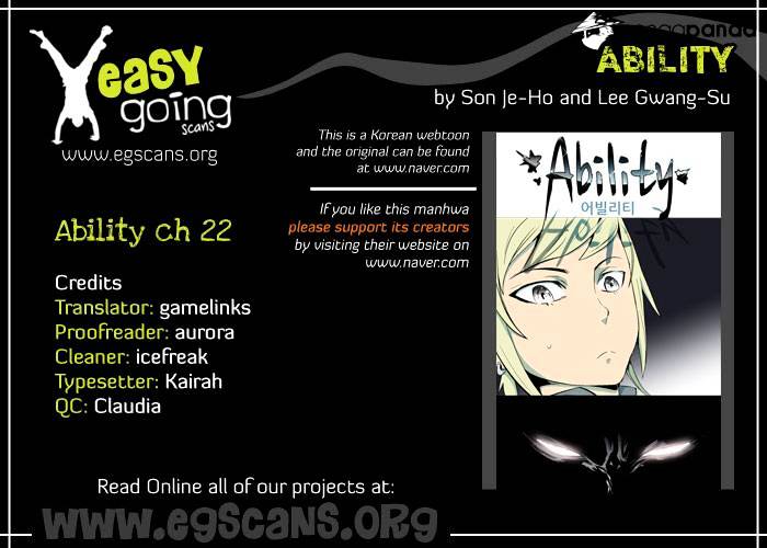 Ability - Chapter 22