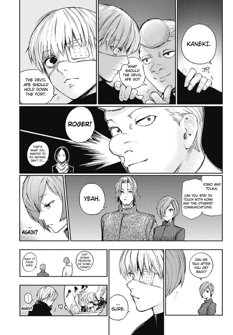 Tokyo Ghoul:re - Chapter 104: Sudden Death