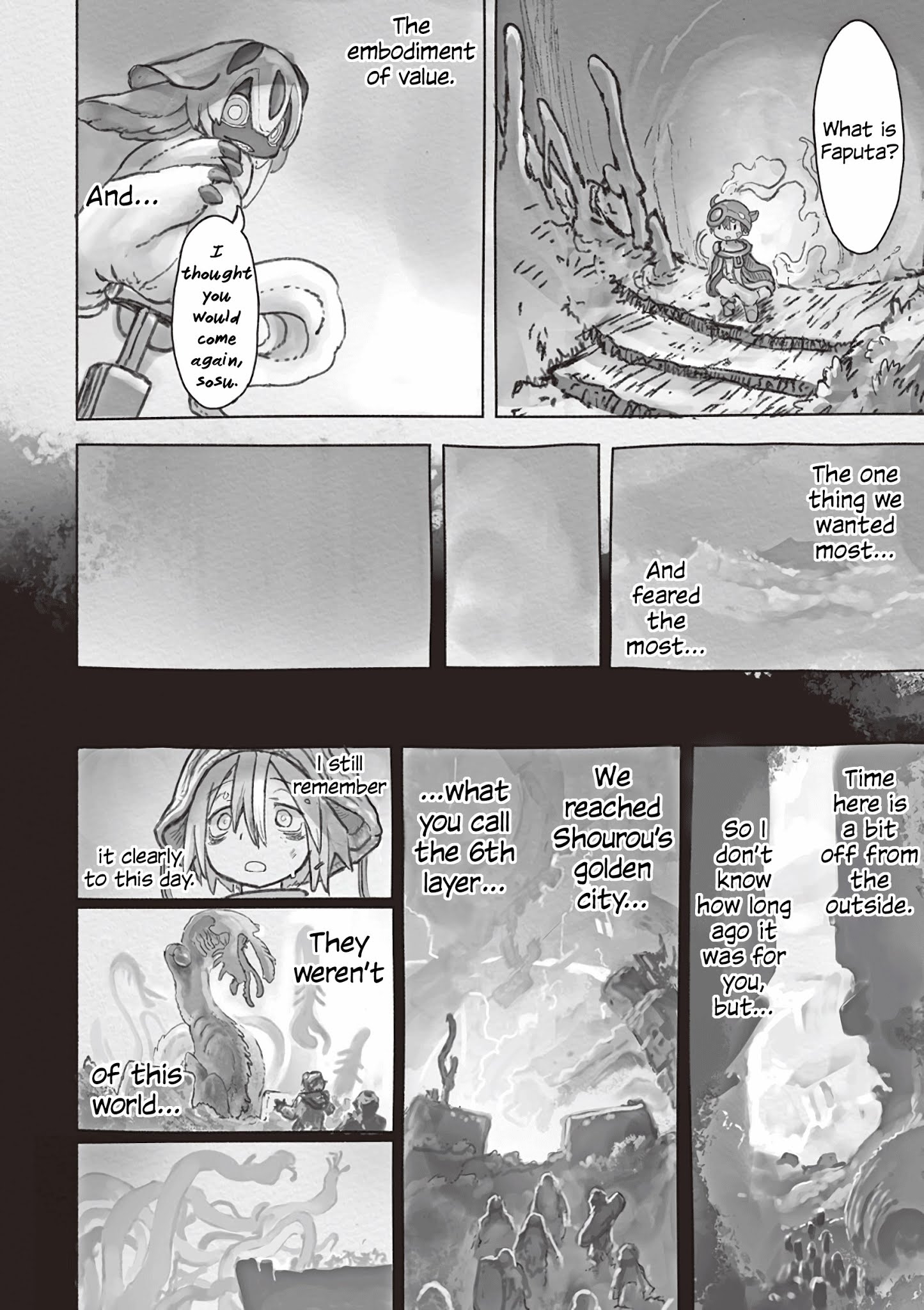 Made In Abyss - Chapter 47: Hollow Abyss: The Village's Secret