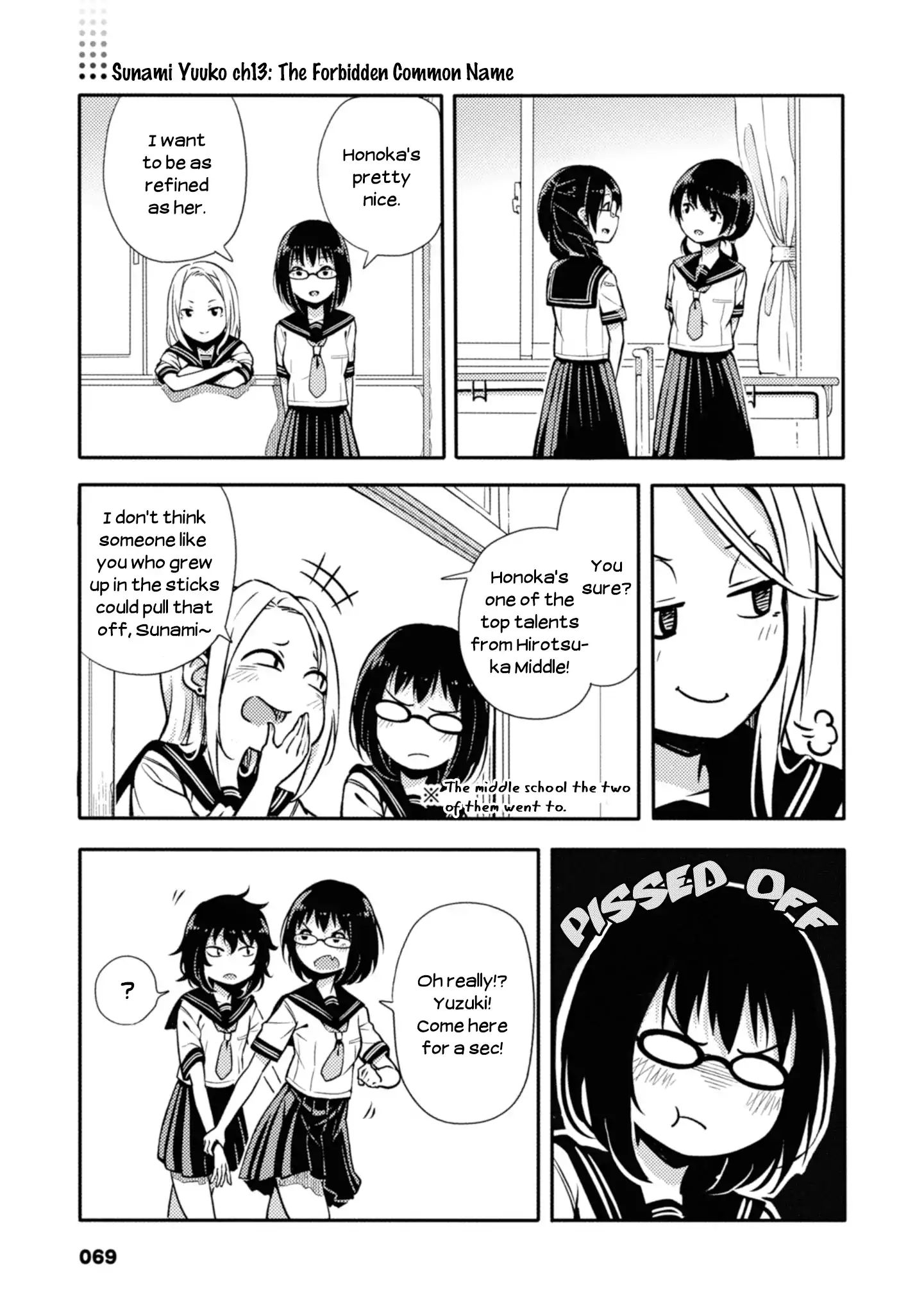 Sunami Yuuko And The Yuri People - Vol.1 Chapter 13: The Forbidden Common Name