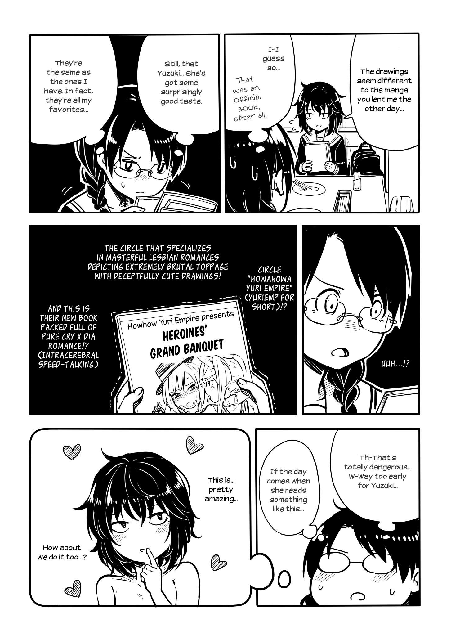 Sunami Yuuko And The Yuri People - Chapter 36: You, Me, And A Thin Book