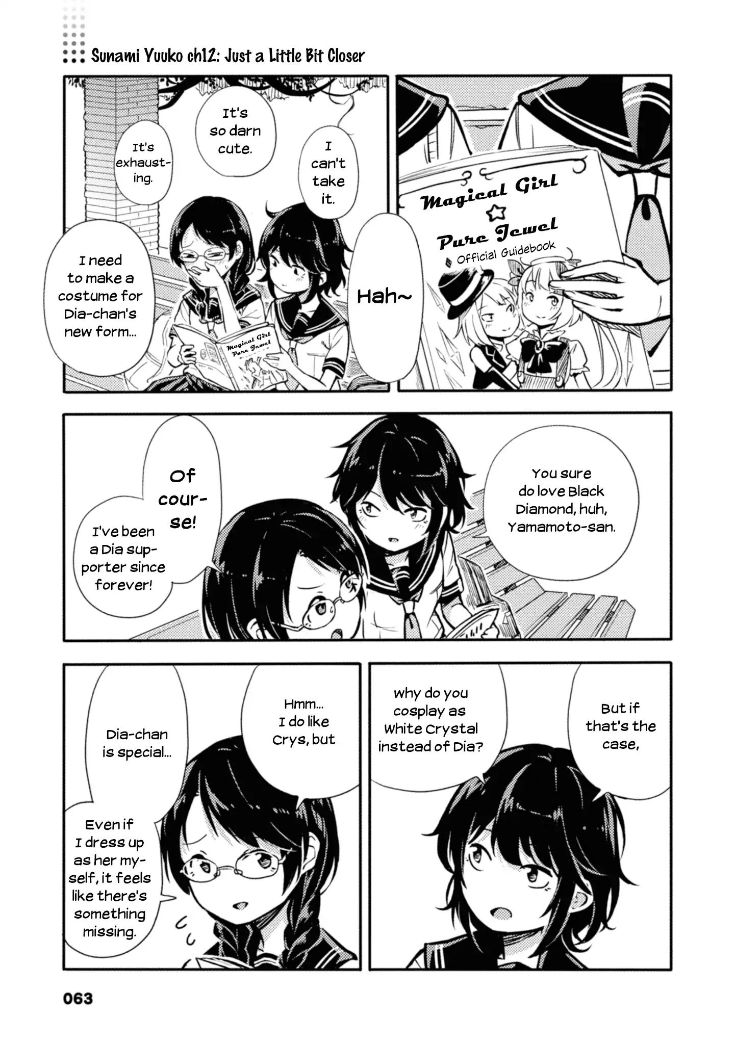 Sunami Yuuko And The Yuri People - Vol.1 Chapter 12: Just A Little Bit Closer