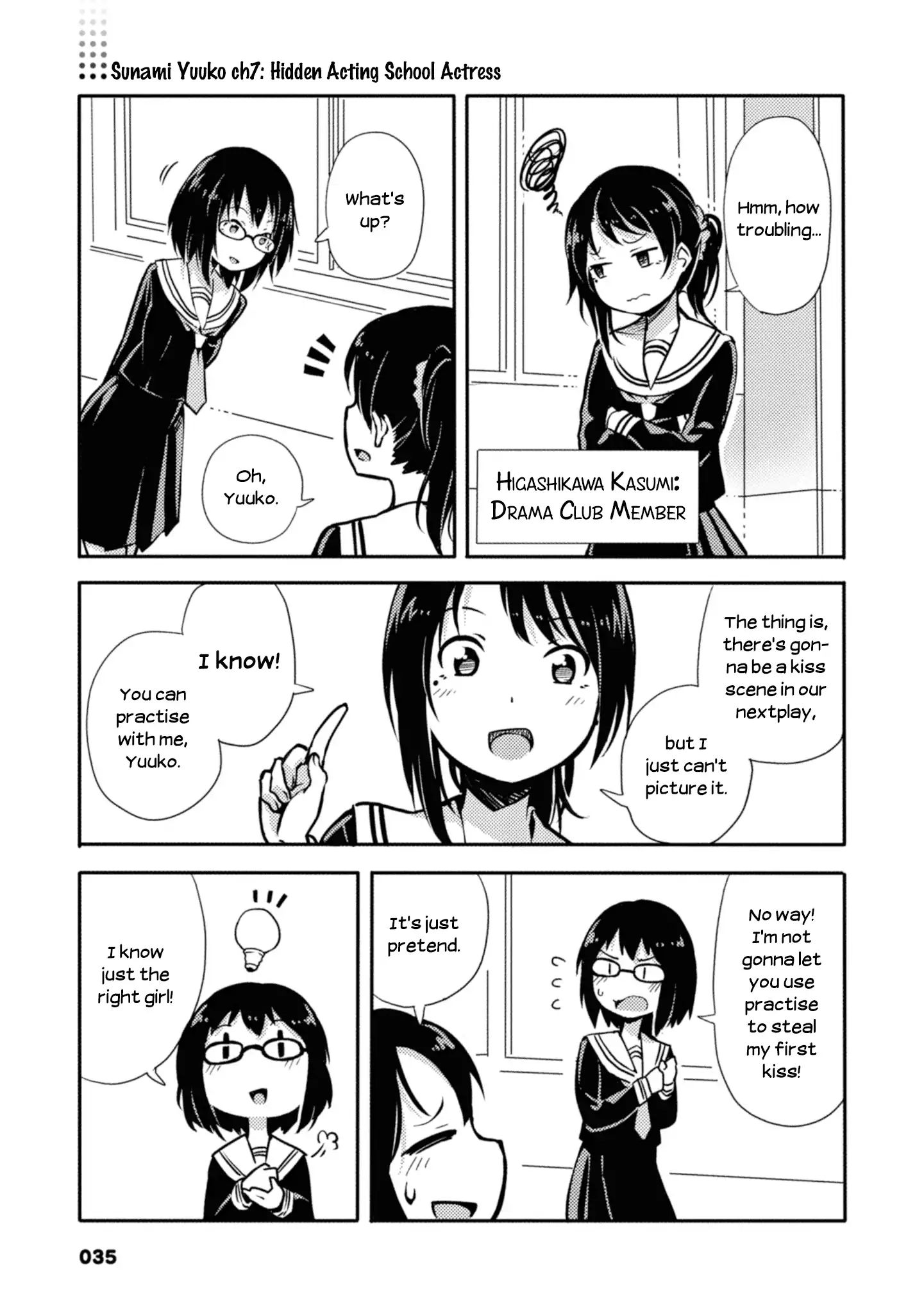 Sunami Yuuko And The Yuri People - Vol.1 Chapter 7: Hidden Acting School Actress