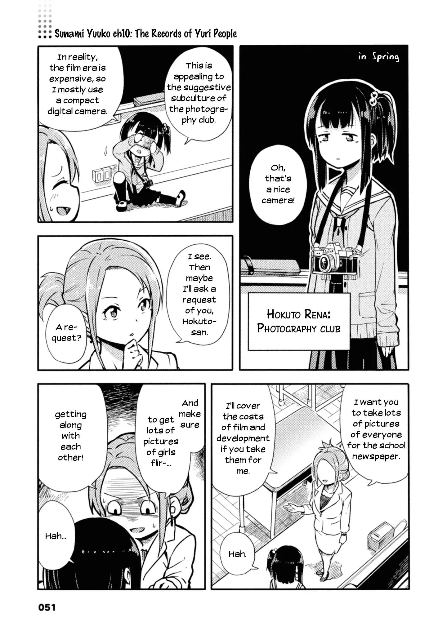 Sunami Yuuko And The Yuri People - Vol.1 Chapter 10: The Records Of Yuri People