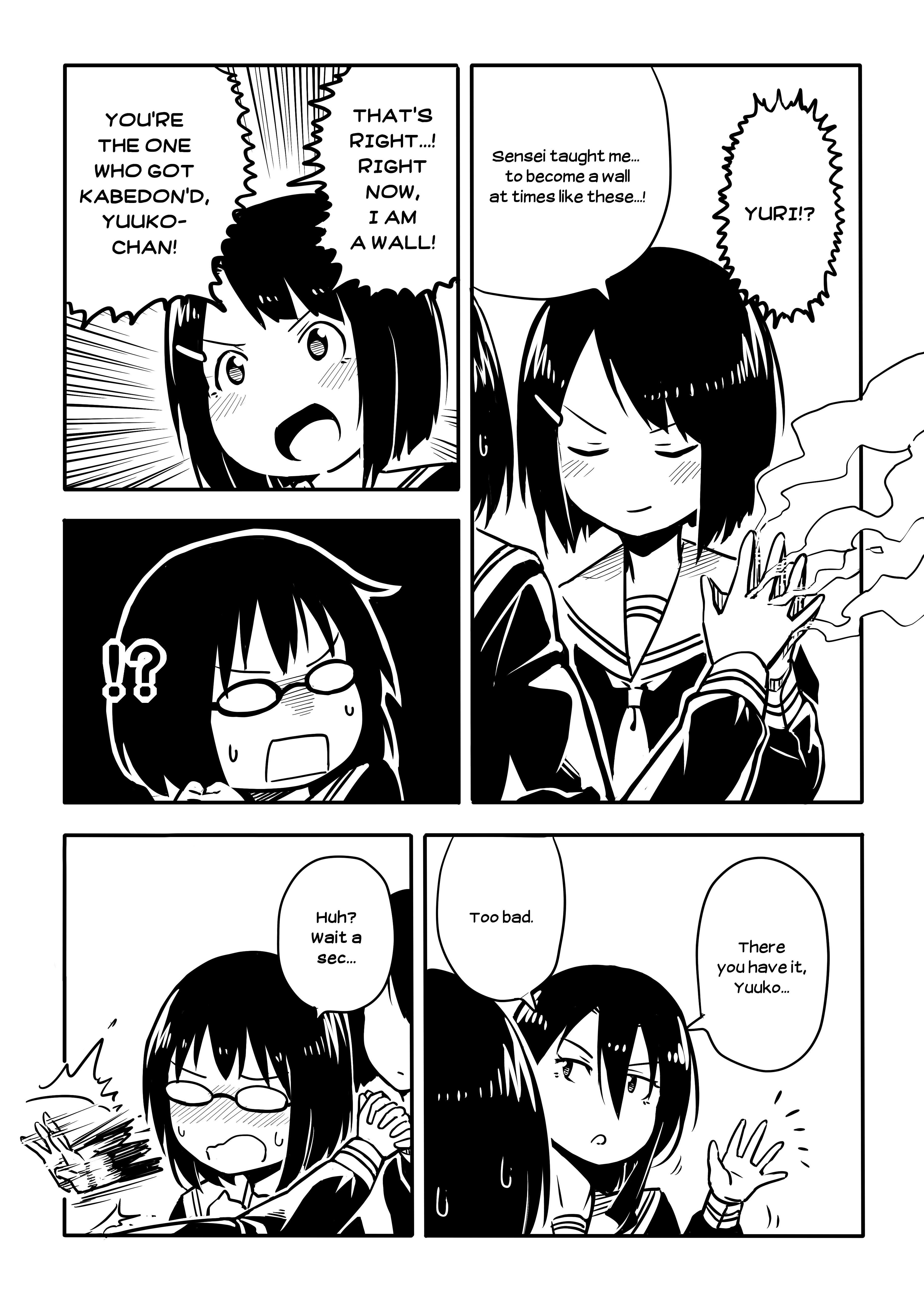 Sunami Yuuko And The Yuri People - Chapter 33: Yearning For Kabedon