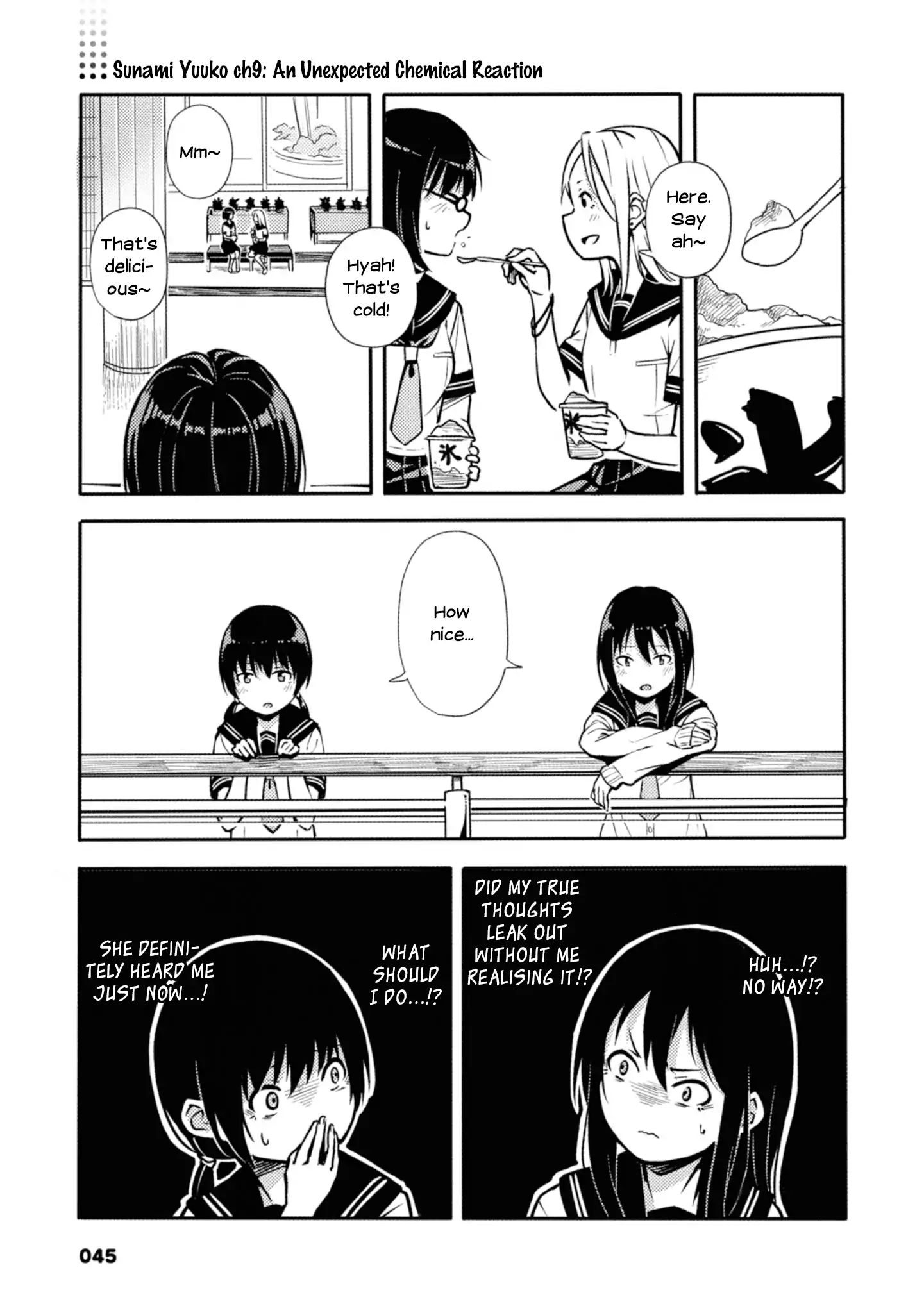 Sunami Yuuko And The Yuri People - Vol.1 Chapter 9: An Unexpected Chemical Reaction