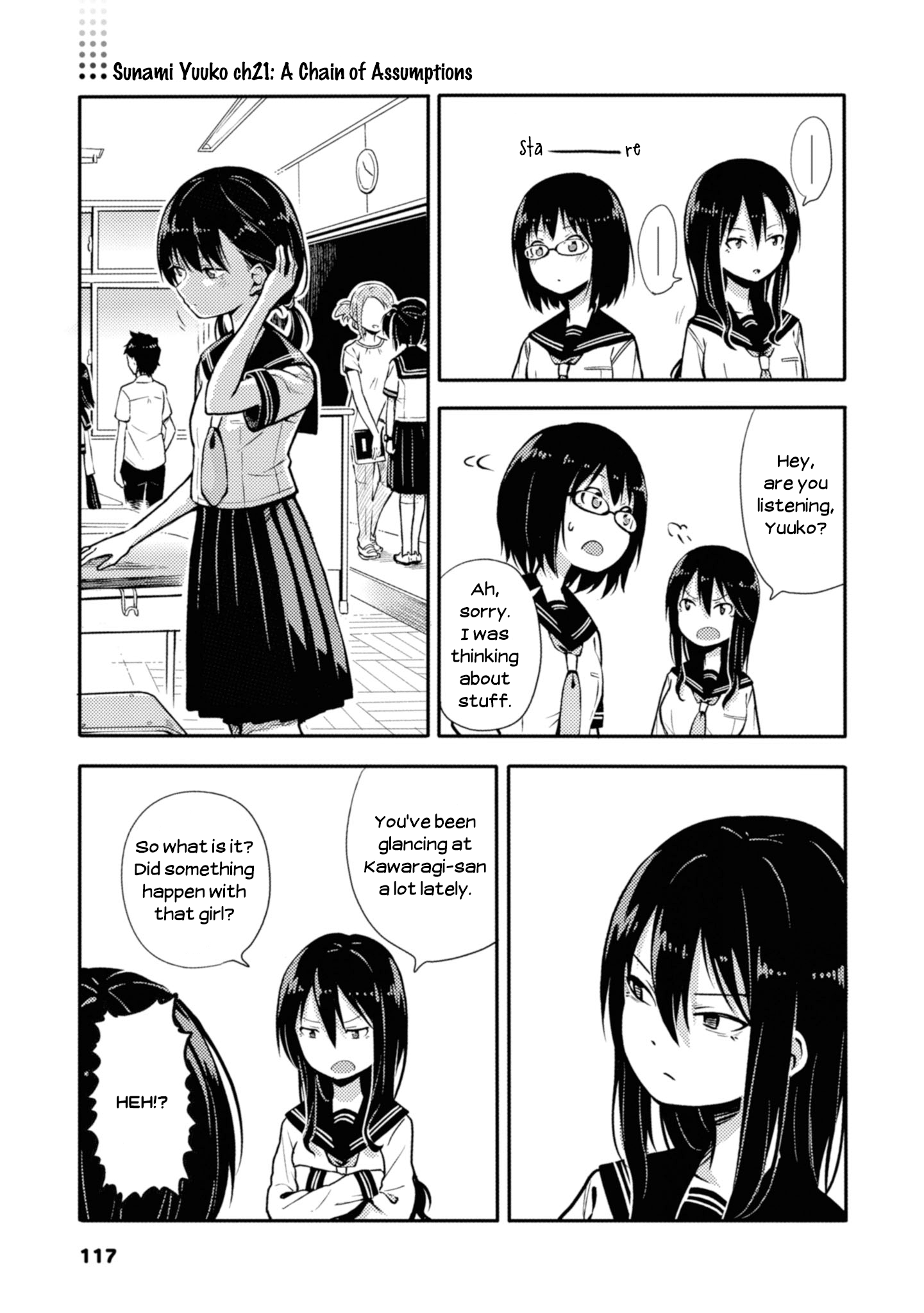 Sunami Yuuko And The Yuri People - Vol.1 Chapter 21: A Chain Of Assumptions