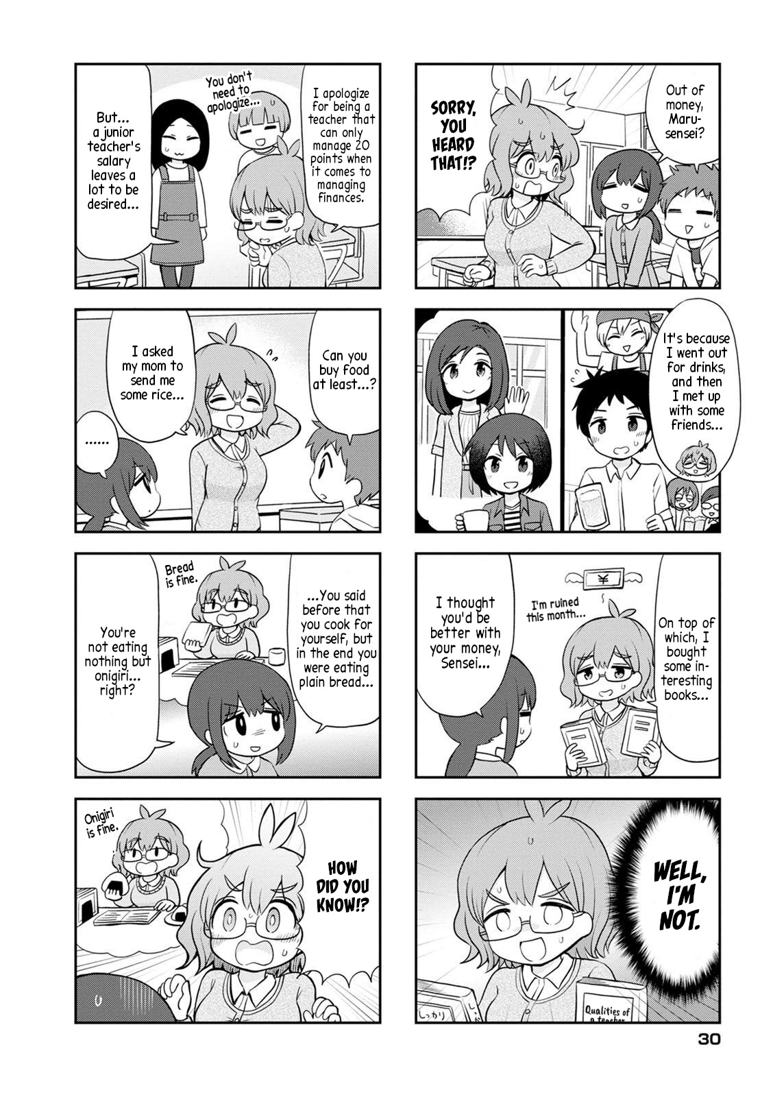 Maru-Sensei's ** Is Cute. - Vol.1 Chapter 4: Maru-Sensei's Lack Of Money Is Cute.