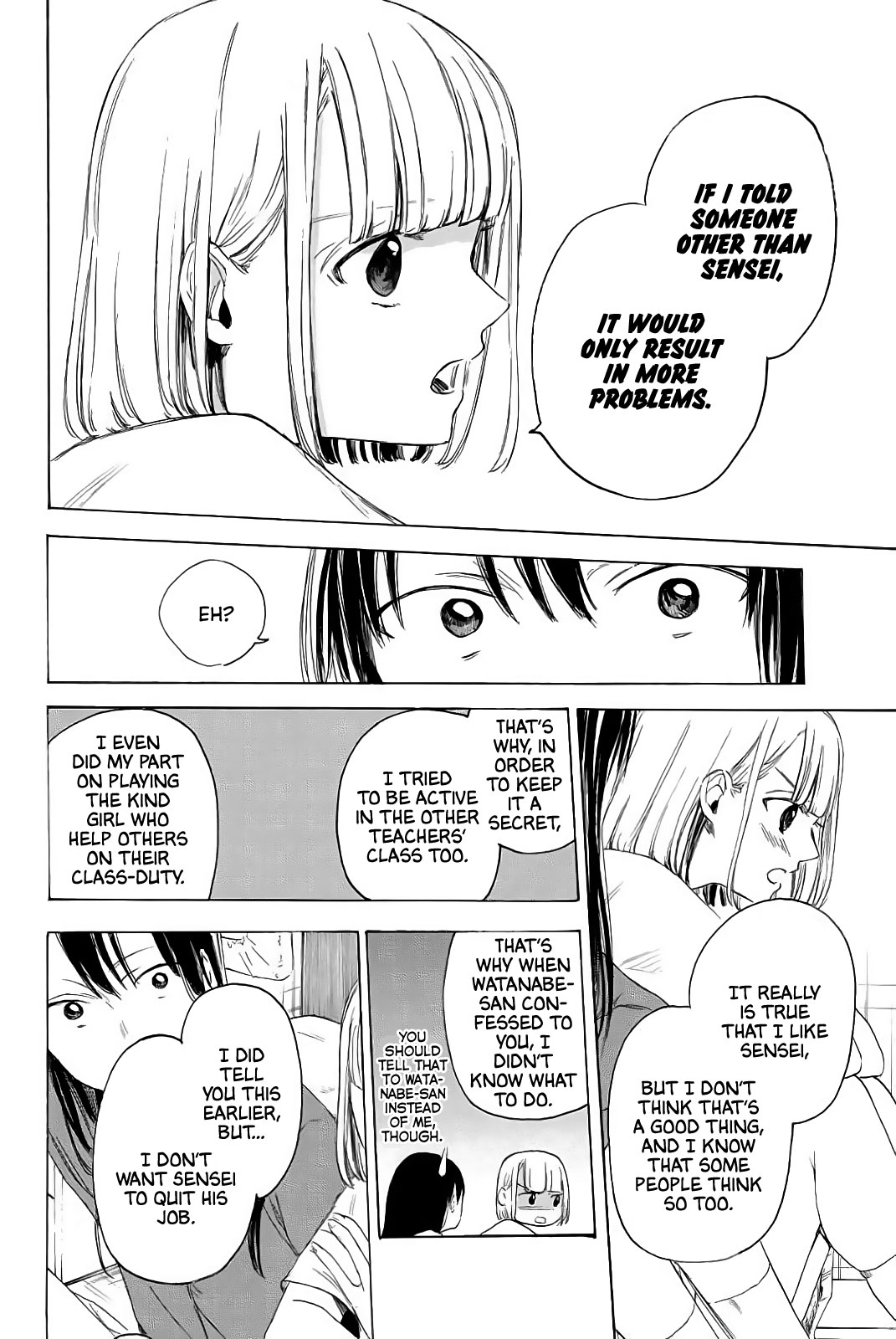 Sensei, Suki Desu. - Chapter 4: Question 4: Can I Escape From The School Without Being Noticed?