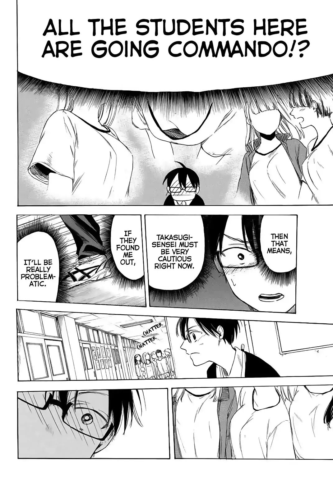 Sensei, Suki Desu. - Chapter 3: Hiding And Staring At A Garden Filled With Girls, Is That What You Like Doing?