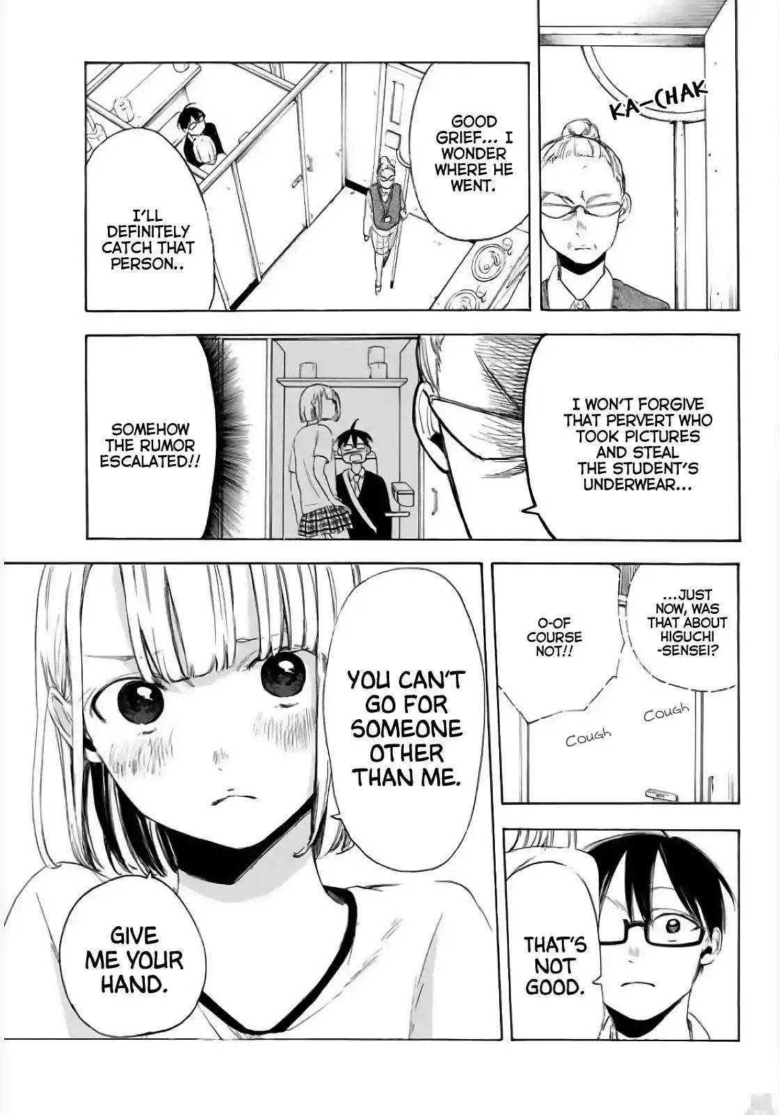 Sensei, Suki Desu. - Chapter 3: Hiding And Staring At A Garden Filled With Girls, Is That What You Like Doing?