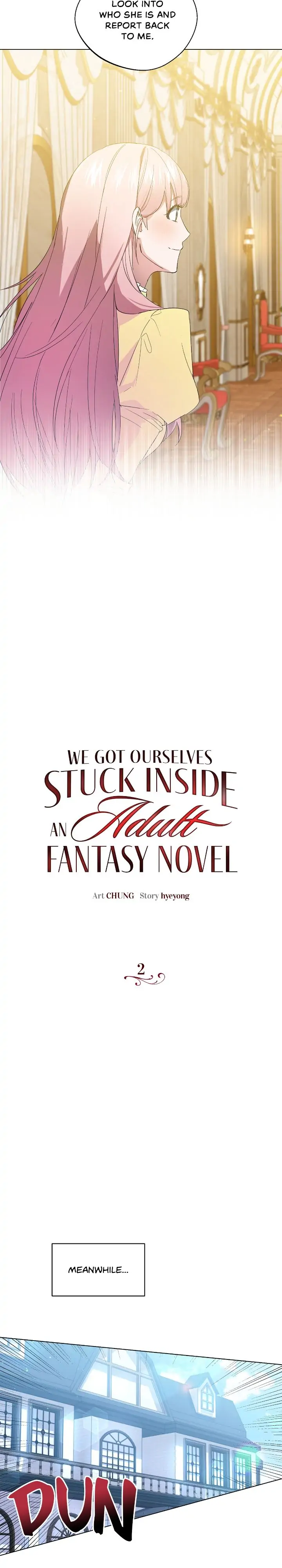 We Got Ourselves Stuck Inside An Adult Fantasy Novel - Chapter 2