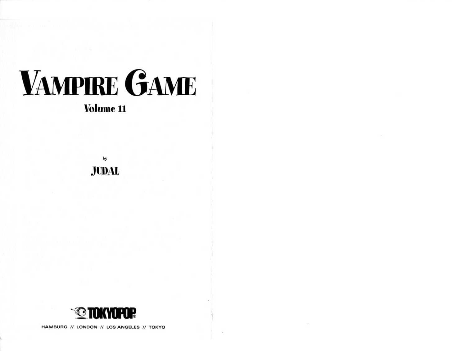 Vampire Game - Vol.11 Chapter 0