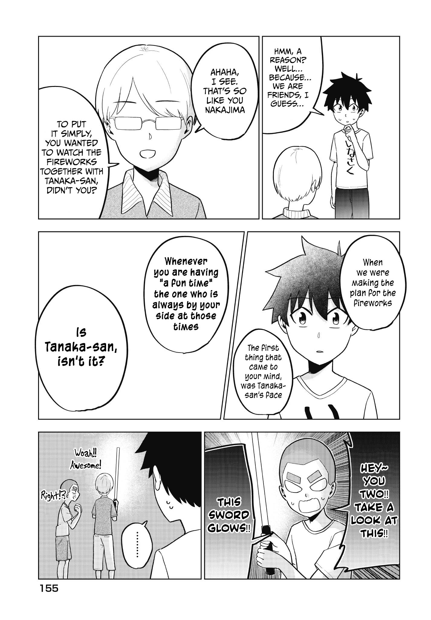 My Classmate Tanaka-San Is Super Scary - Chapter 55