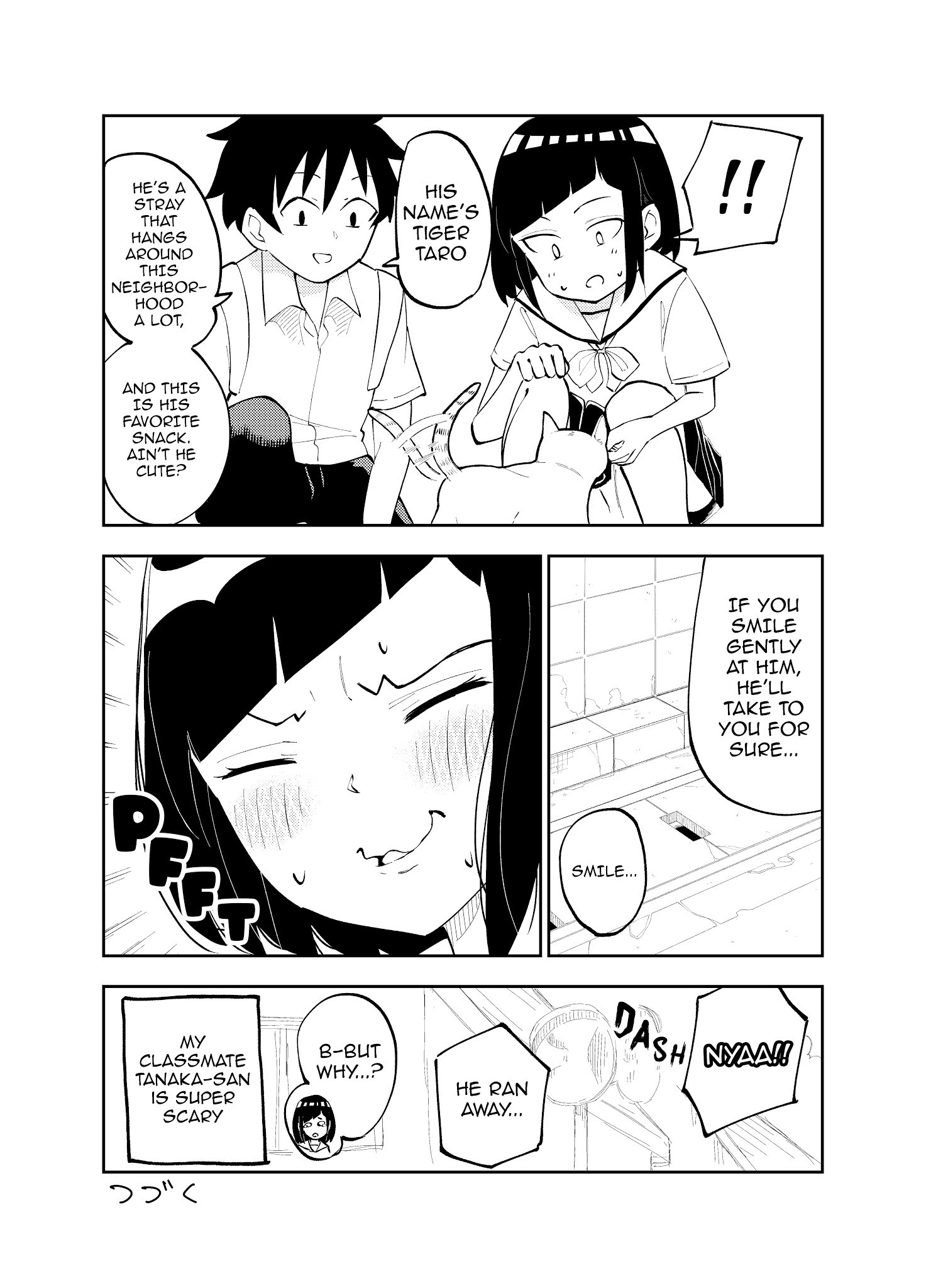 My Classmate Tanaka-San Is Super Scary - Chapter 16