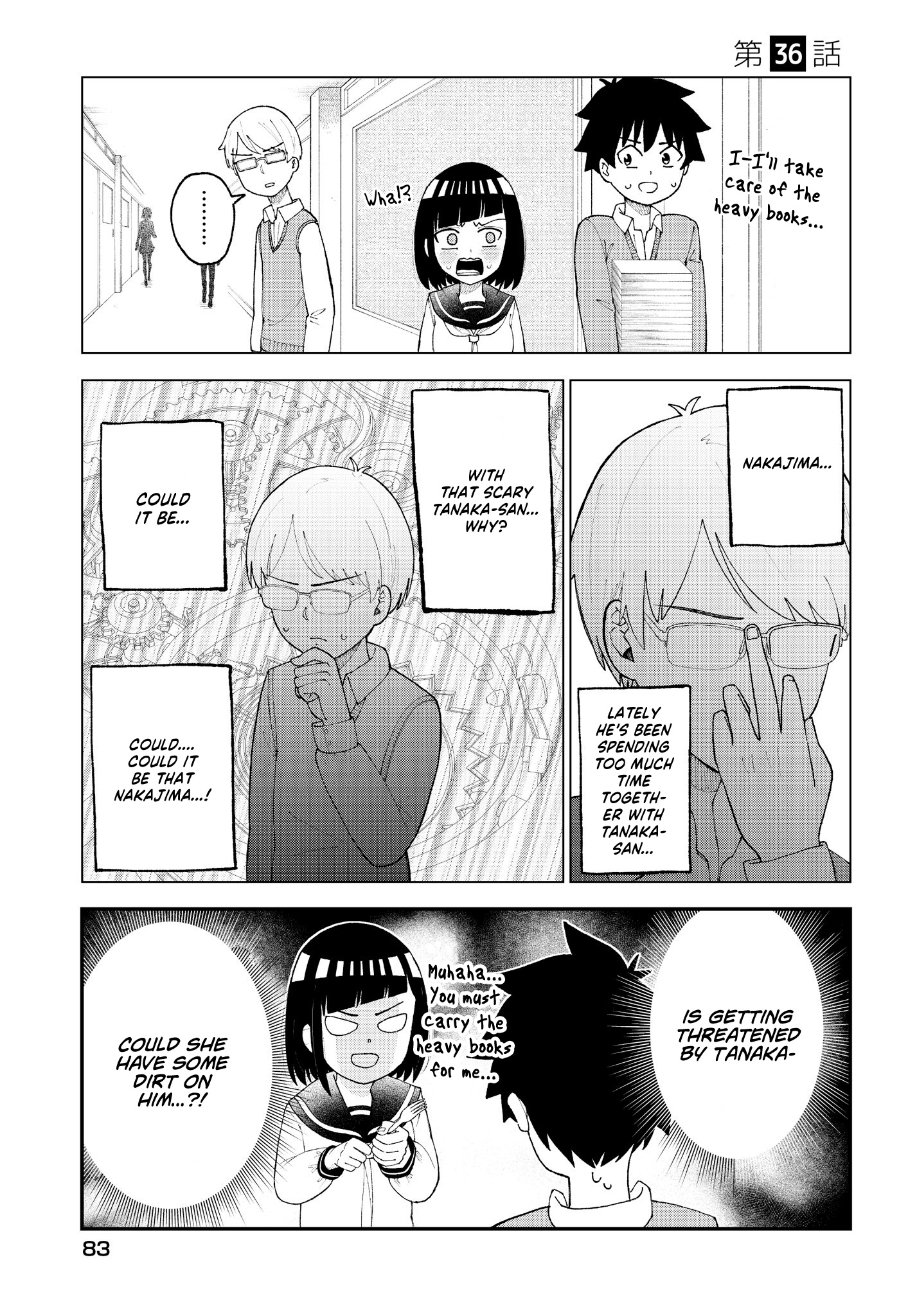 My Classmate Tanaka-San Is Super Scary - Vol.2 Chapter 36