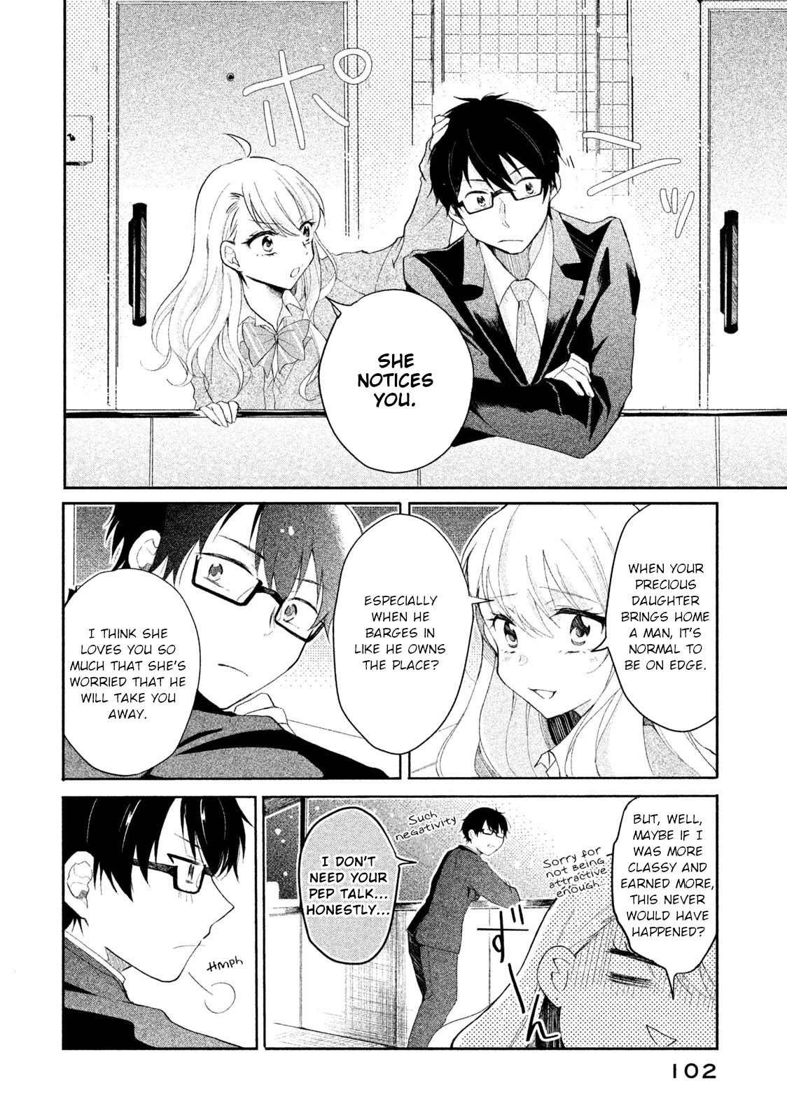 Shachiku To Gal Ga Irekawarimashite - Chapter 6: I Can't Say It