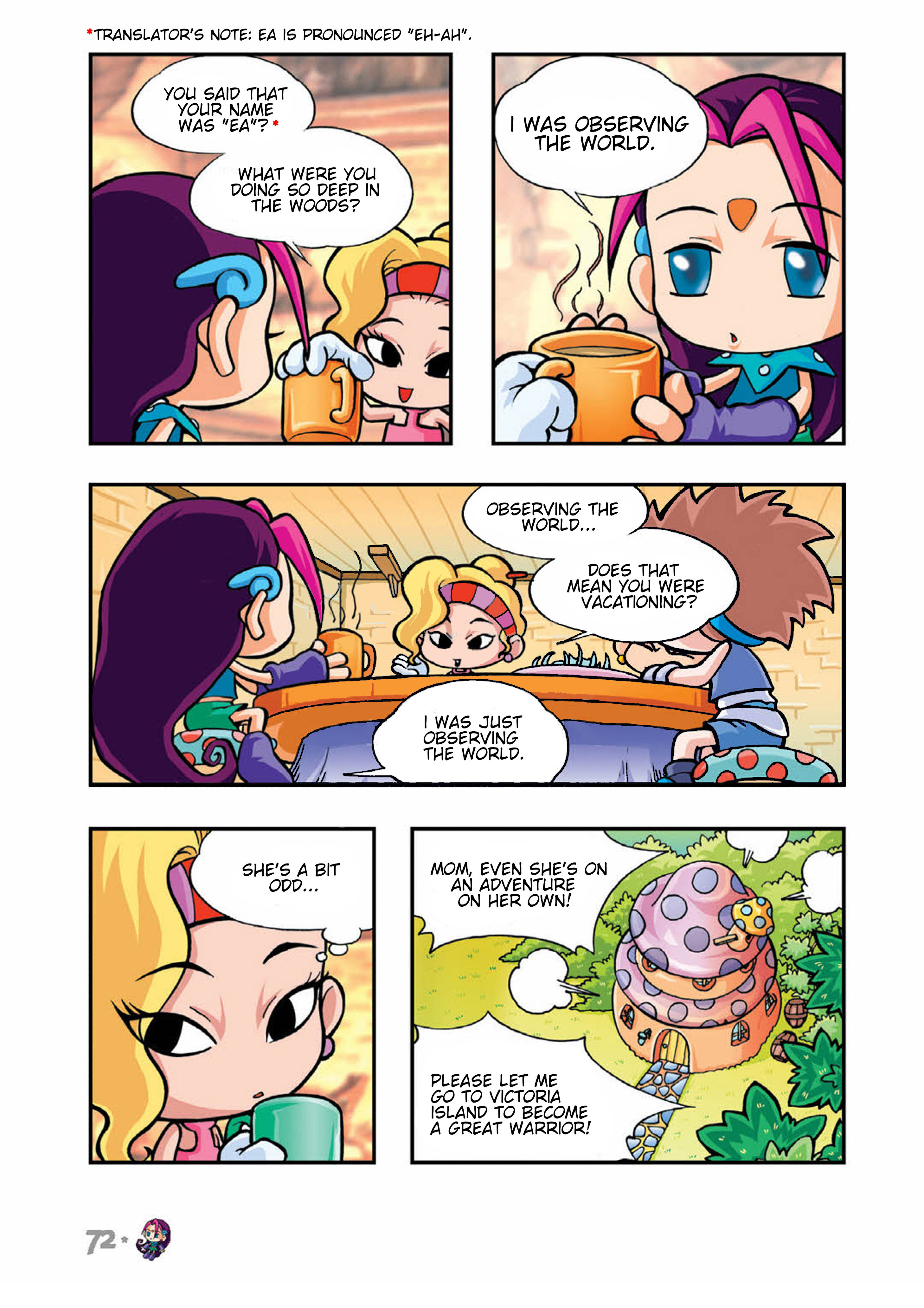 Comic Maplestory Offline Rpg - Vol.1 Chapter 2 : The Mysterious Girl, Ea