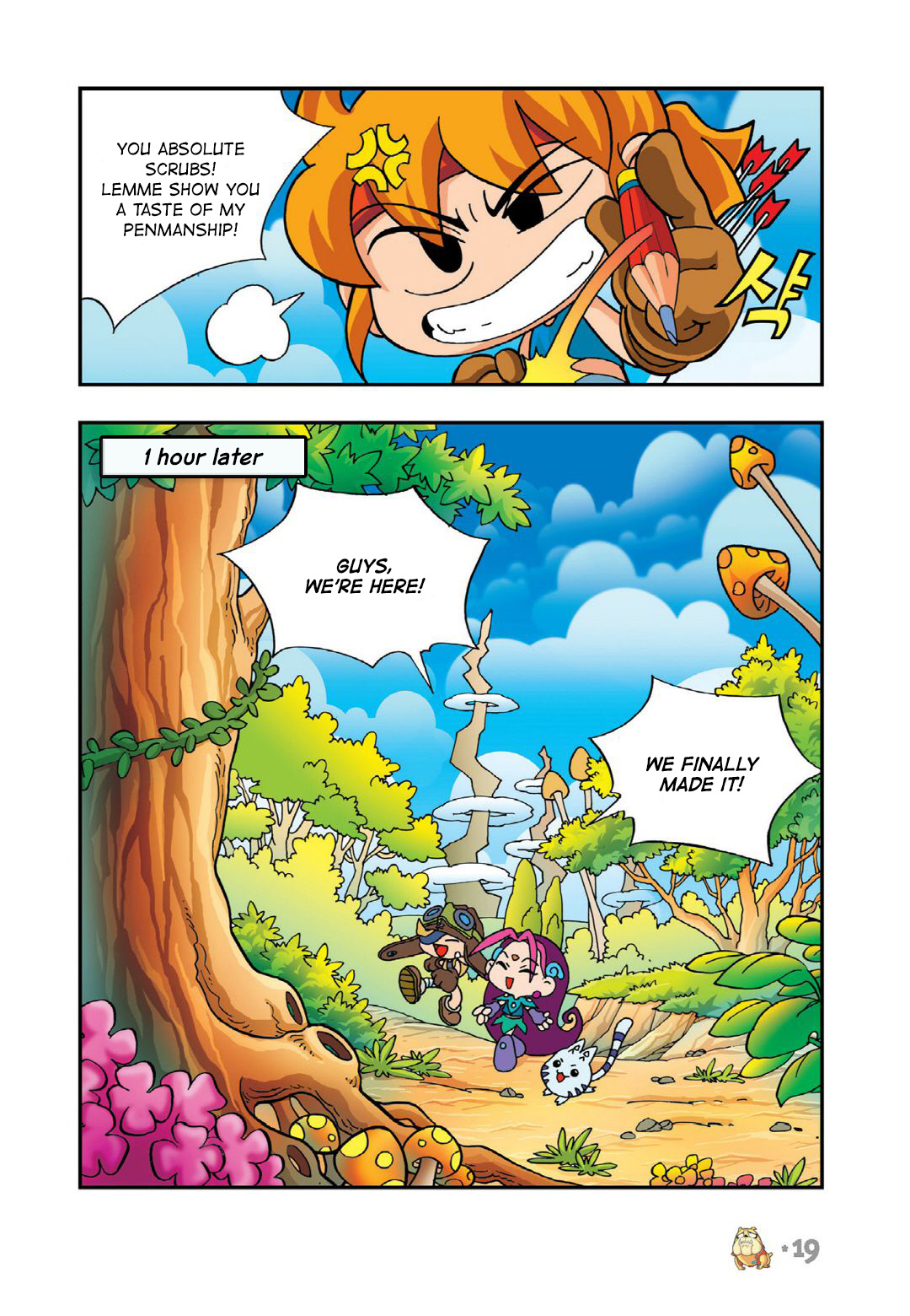 Comic Maplestory Offline Rpg - Vol.4 Chapter 15: Let's Learn Languages!