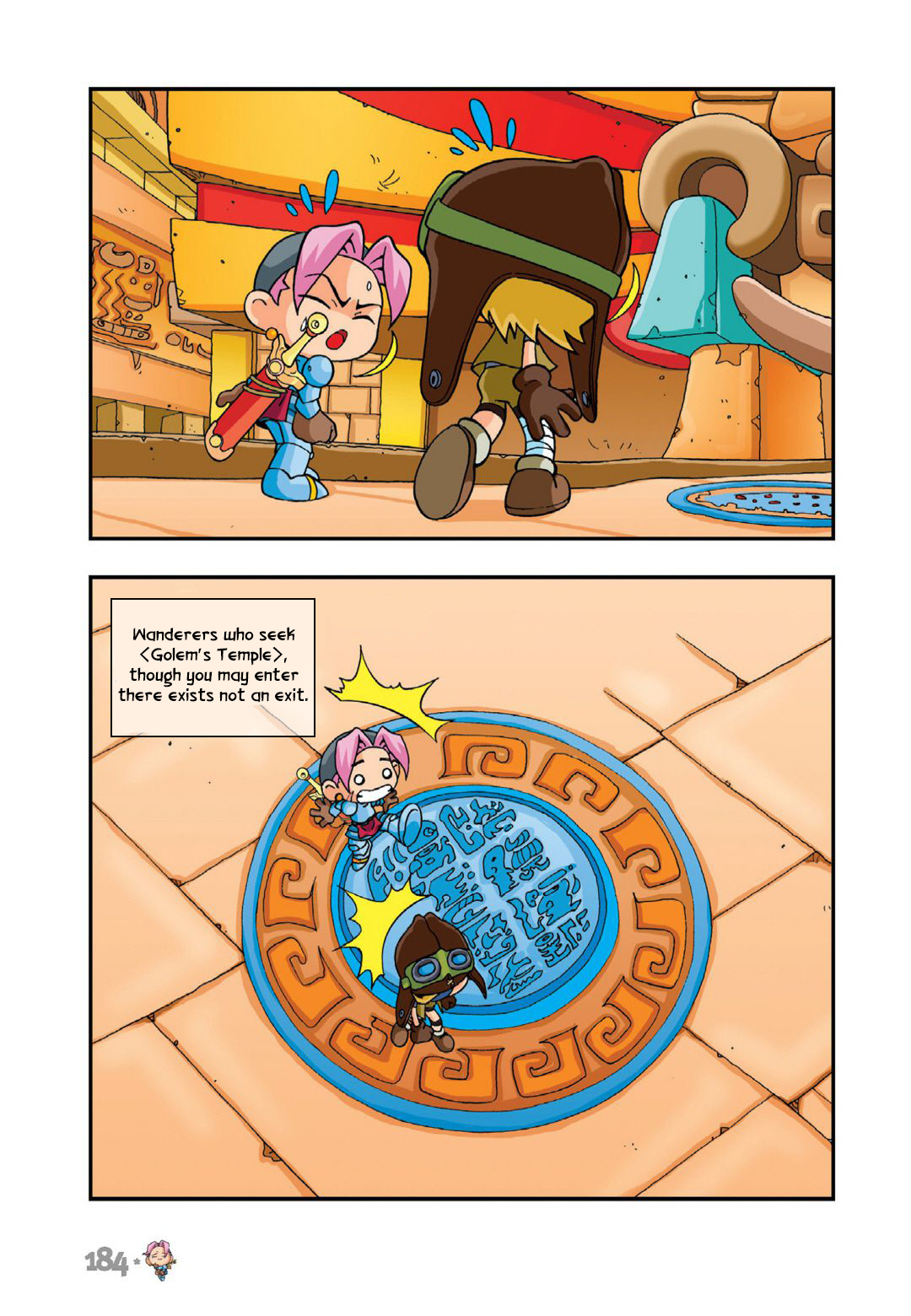 Comic Maplestory Offline Rpg - Vol.2 Chapter 10: Golem Temple