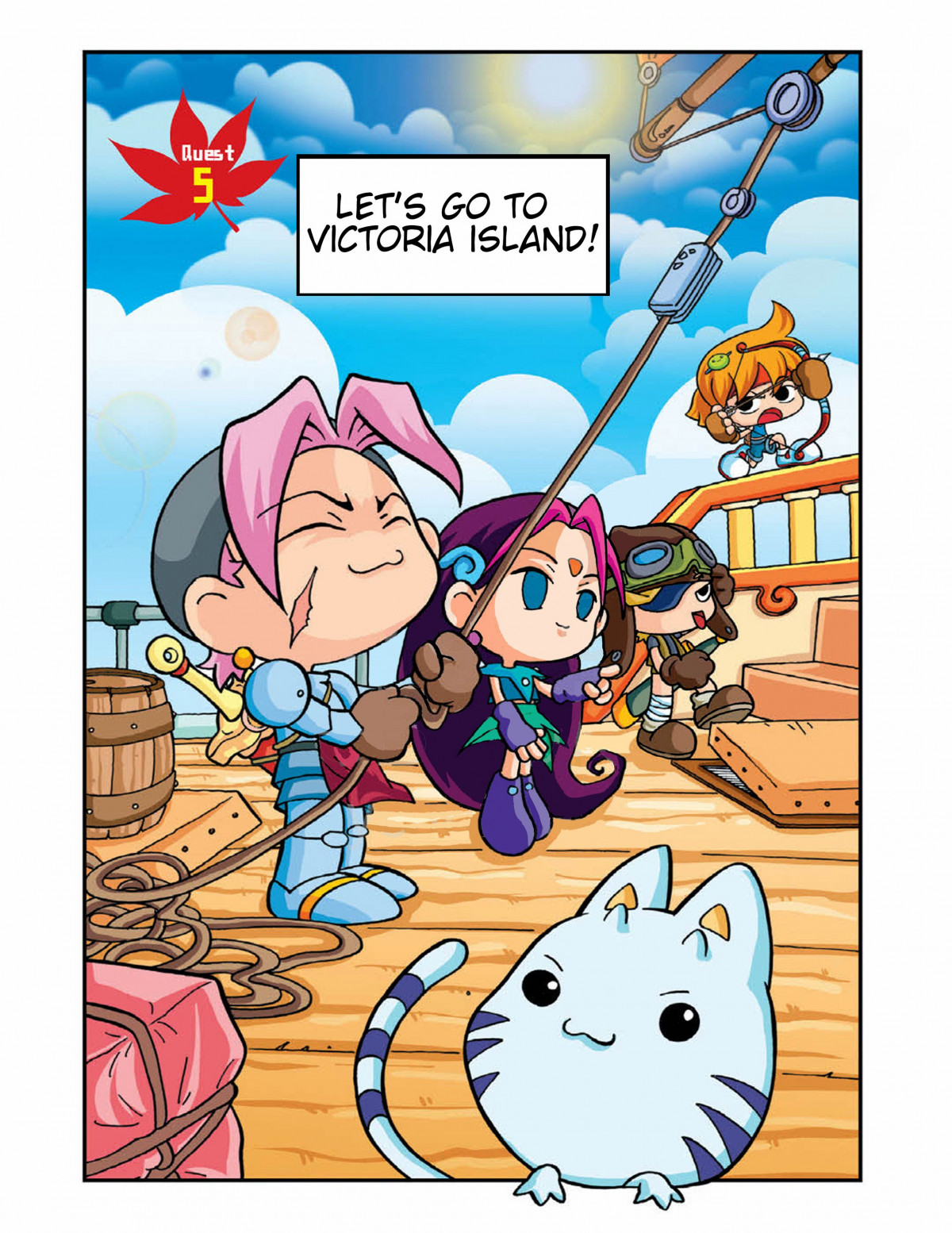 Comic Maplestory Offline Rpg - Chapter 5